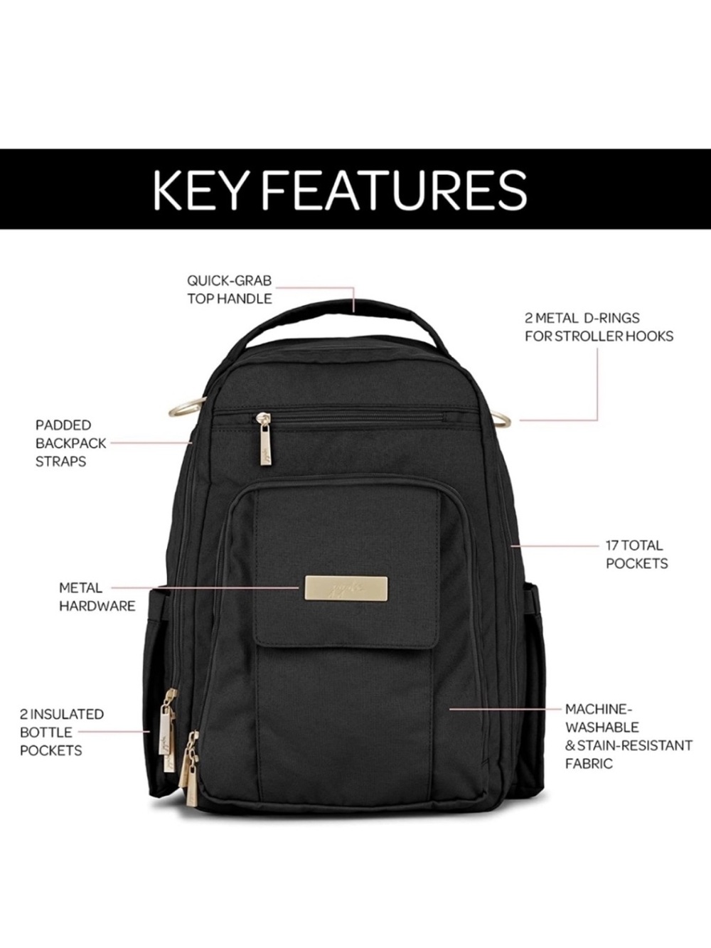 Jujube Diaper Bag Backpack